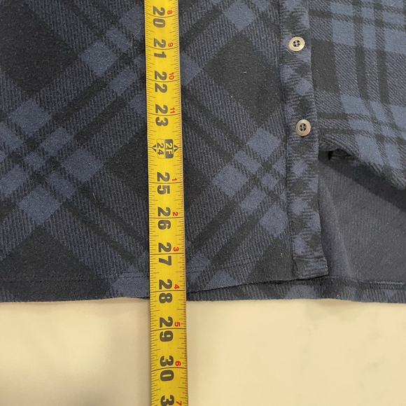 Soft Surroundings Blouse Top Womens Large 2DT30 Tunic Paramour Plaid - Picture 6 of 6